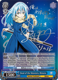 Head of the Monsters, Rimuru (TSK/S70-E064SP SP) (Silver Signature) [That Time I Got Reincarnated as a Slime] - POKÉ JEUX