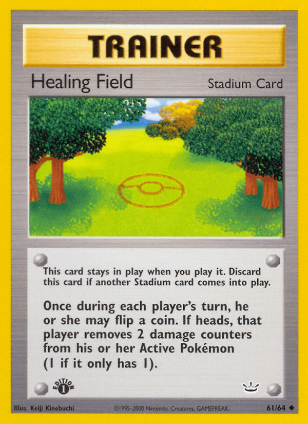 Healing Field (61/64) [Neo Revelation 1st Edition] - POKÉ JEUX