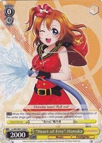 "Heart of Fire" Honoka (LL/EN-W01-026 U) [Love Live! DX] - POKÉ JEUX