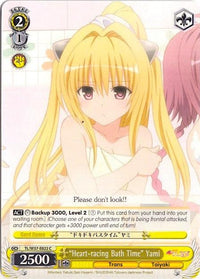 "Heart-racing Bath Time" Yami (TL/W37-E022 C) [To Loveru Darkness 2nd] - POKÉ JEUX