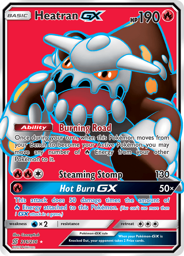 Heatran GX (216/236) [Sun & Moon: Unified Minds] - POKÉ JEUX