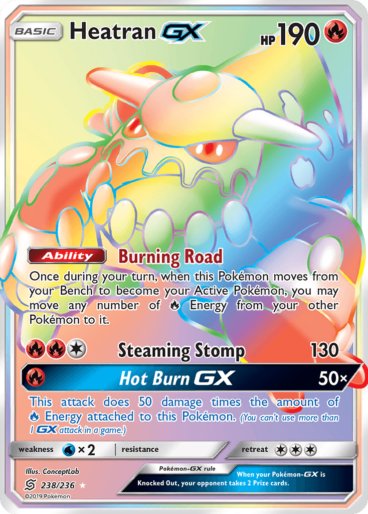 Heatran GX (238/236) [Sun & Moon: Unified Minds] - POKÉ JEUX