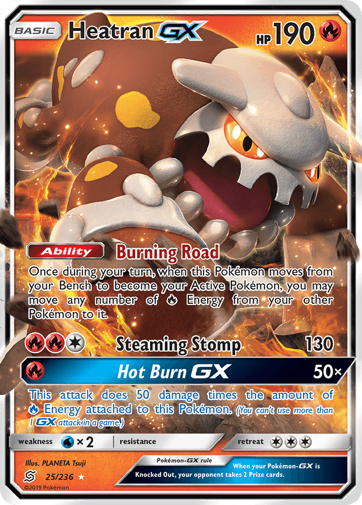 Heatran GX (25/236) [Sun & Moon: Unified Minds] - POKÉ JEUX