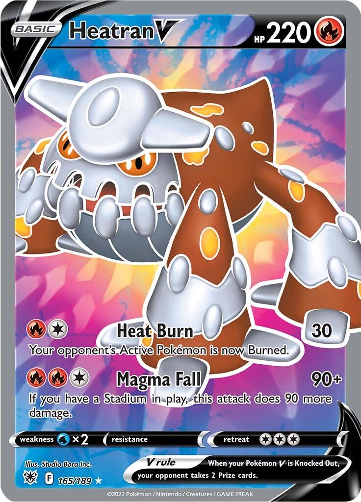 Heatran V (165/189) [Sword & Shield: Astral Radiance] - POKÉ JEUX