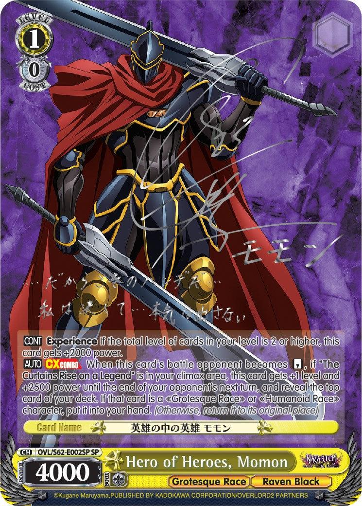 Hero of Heroes, Momon (Foil) [Nazarick: Tomb of the Undead] - POKÉ JEUX