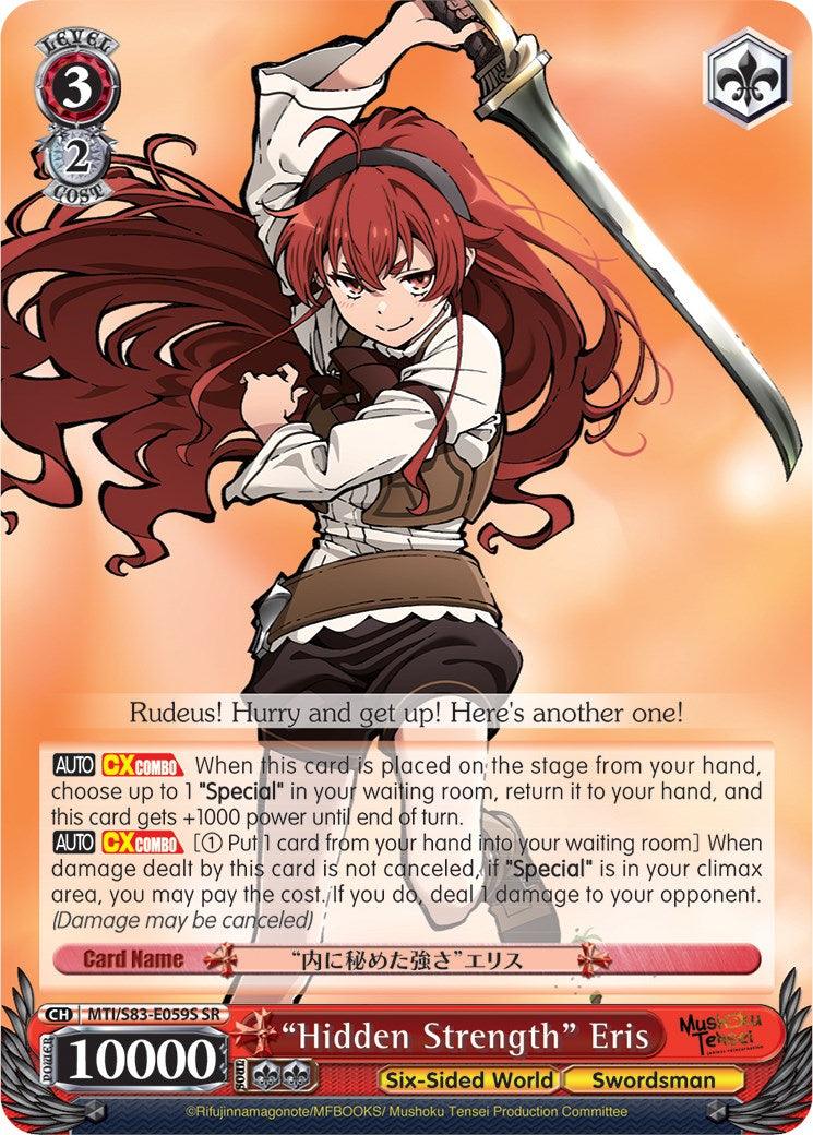 "Hidden Strength" Eris (MTI/S83-E059S SR) [Mushoku Tensei: Jobless Reincarnation] - POKÉ JEUX