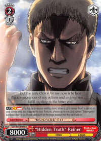 "Hidden Truth" Reiner (AOT/S50-E068 U) [Attack on Titan Vol. 2] - POKÉ JEUX