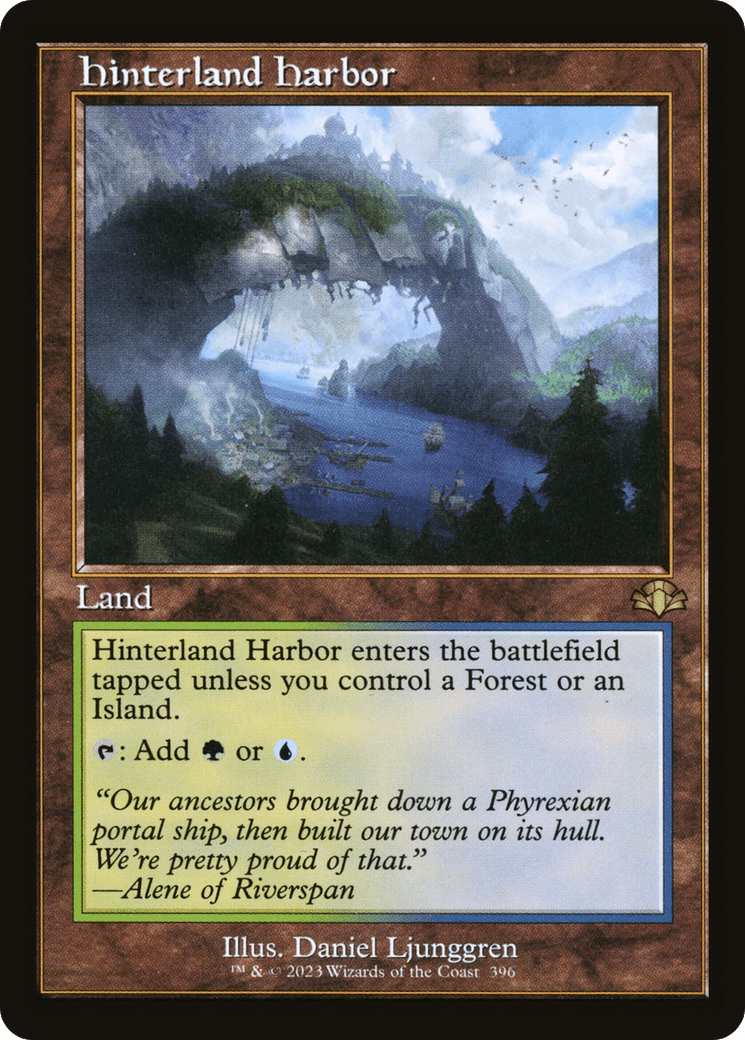 Hinterland Harbor (Retro) [Dominaria Remastered] - POKÉ JEUX