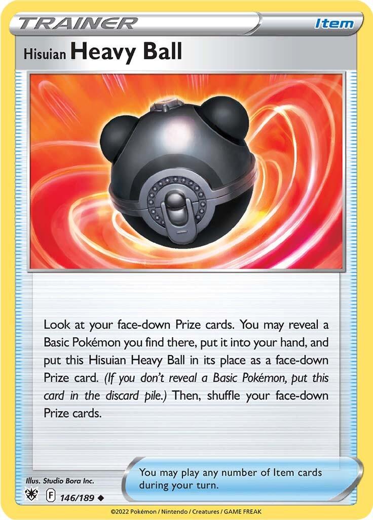 Hisuian Heavy Ball (146/189) [Sword & Shield: Astral Radiance] - POKÉ JEUX