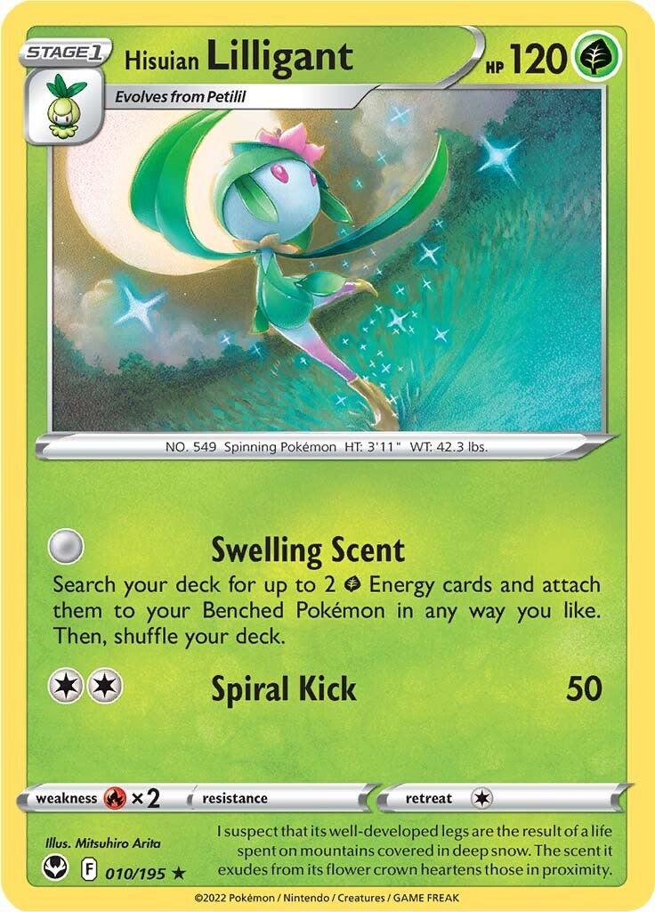 Hisuian Lilligant (010/195) [Sword & Shield: Silver Tempest] - POKÉ JEUX