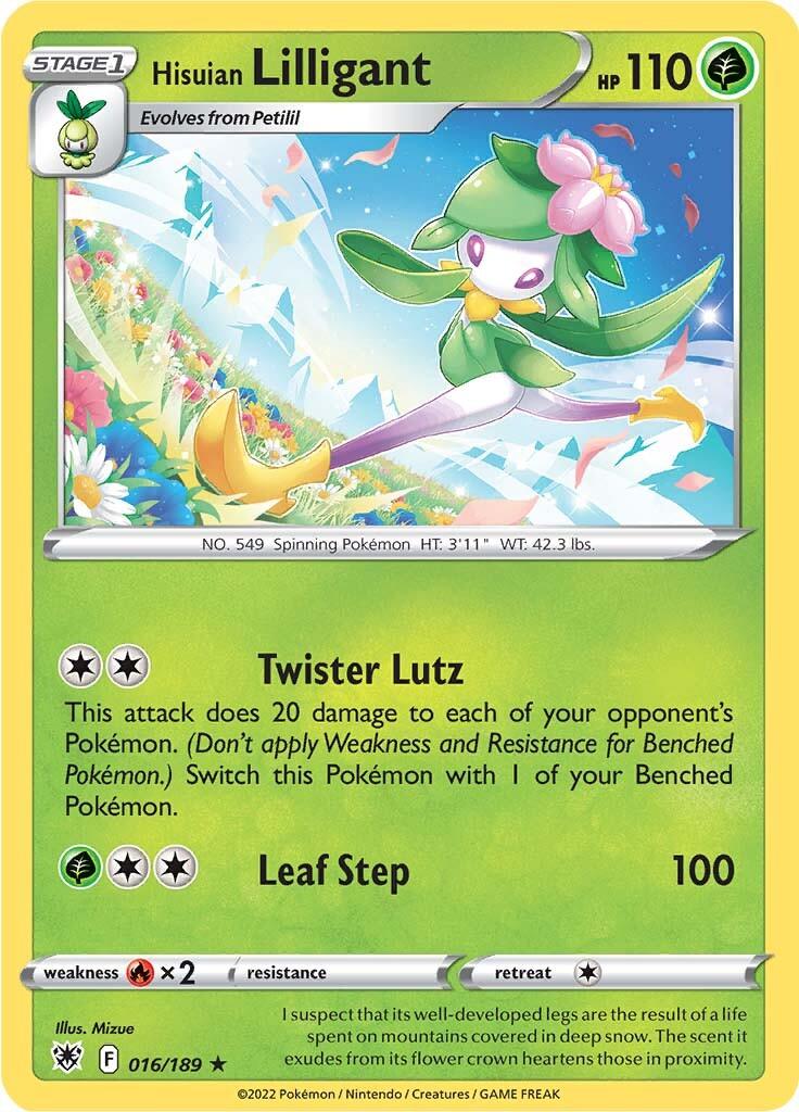 Hisuian Lilligant (016/189) [Sword & Shield: Astral Radiance] - POKÉ JEUX