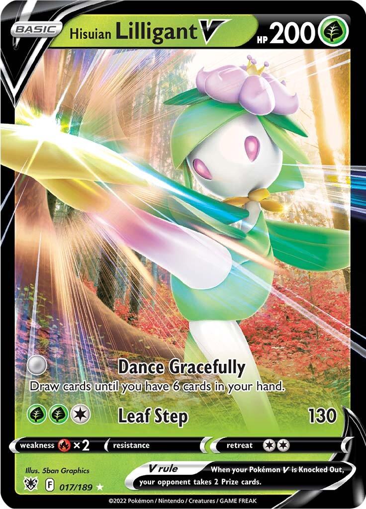 Hisuian Lilligant V (017/189) [Sword & Shield: Astral Radiance] - POKÉ JEUX