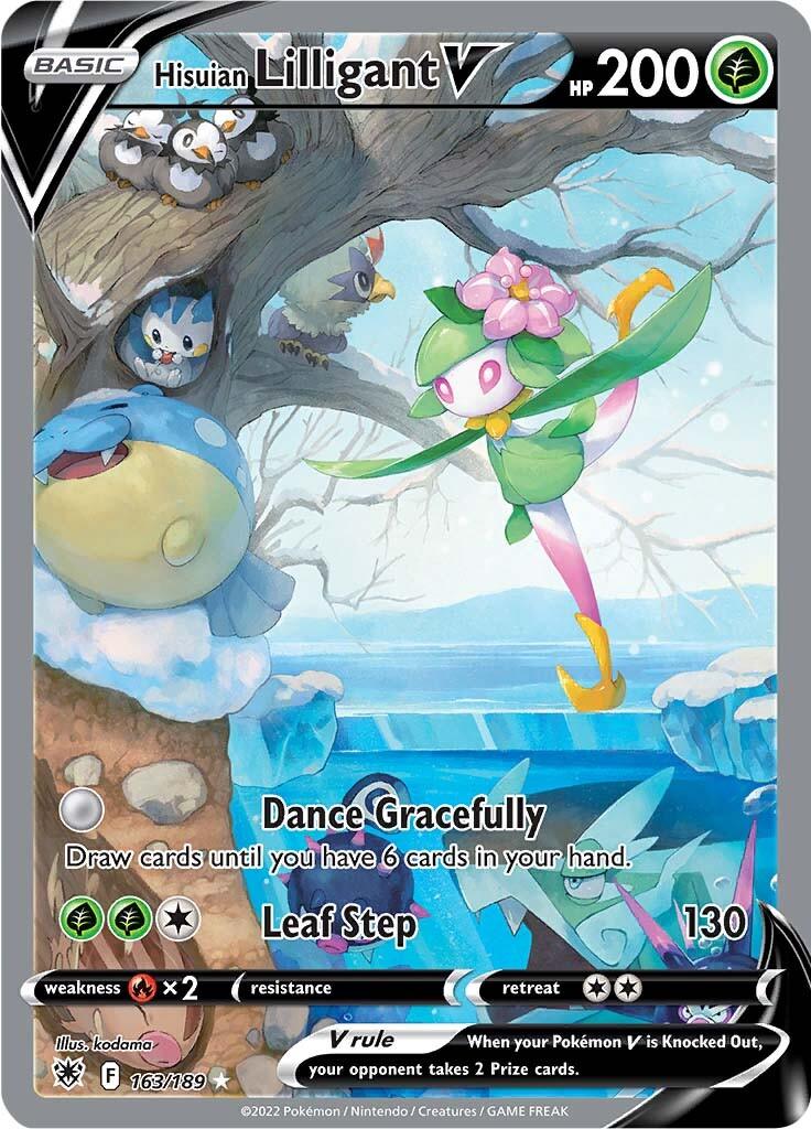 Hisuian Lilligant V (163/189) [Sword & Shield: Astral Radiance] - POKÉ JEUX