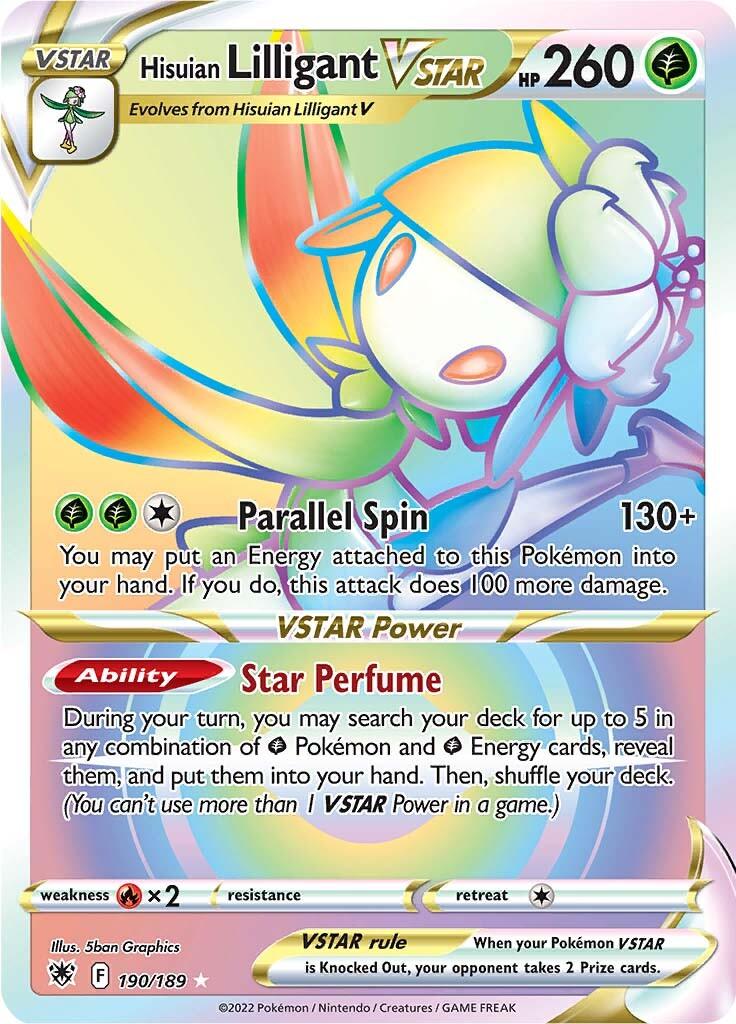 Hisuian Lilligant VSTAR (190/189) [Sword & Shield: Astral Radiance] - POKÉ JEUX