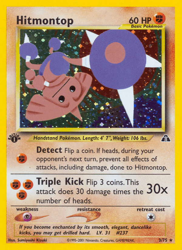 Hitmontop (3/75) [Neo Discovery 1st Edition] - POKÉ JEUX