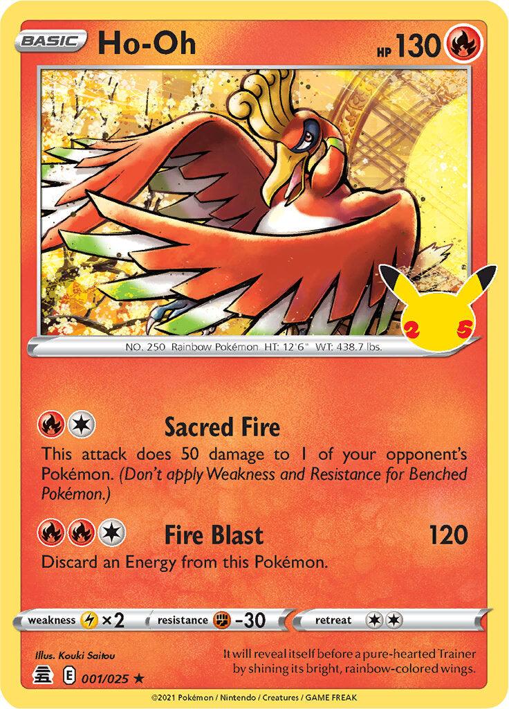 Ho-oh (001/025) [Celebrations: 25th Anniversary] - POKÉ JEUX