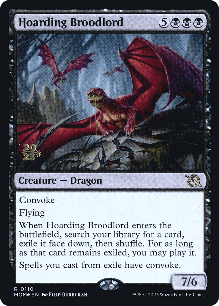 Hoarding Broodlord [March of the Machine Prerelease Promos] - POKÉ JEUX