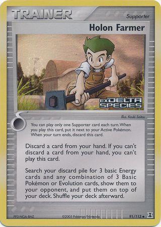 Holon Farmer (91/113) (Stamped) [EX: Delta Species] - POKÉ JEUX