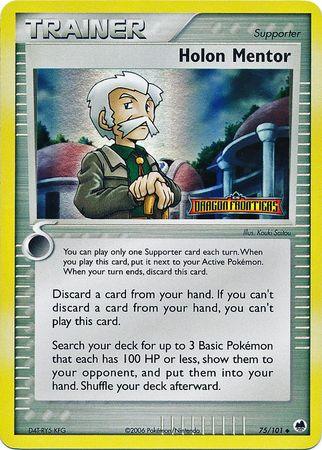 Holon Mentor (75/101) (Stamped) [EX: Dragon Frontiers] - POKÉ JEUX