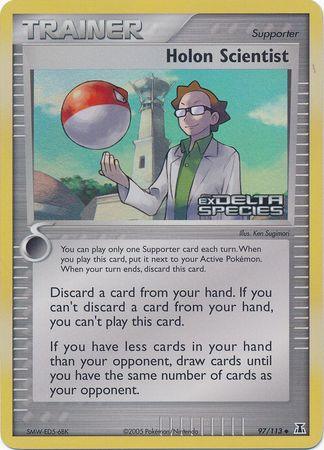 Holon Scientist (97/113) (Stamped) [EX: Delta Species] - POKÉ JEUX