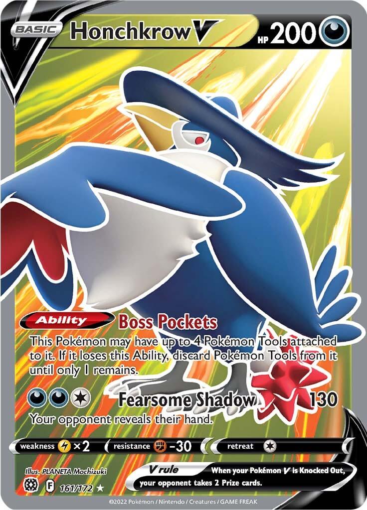 Honchkrow V (161/172) [Sword & Shield: Brilliant Stars] - POKÉ JEUX