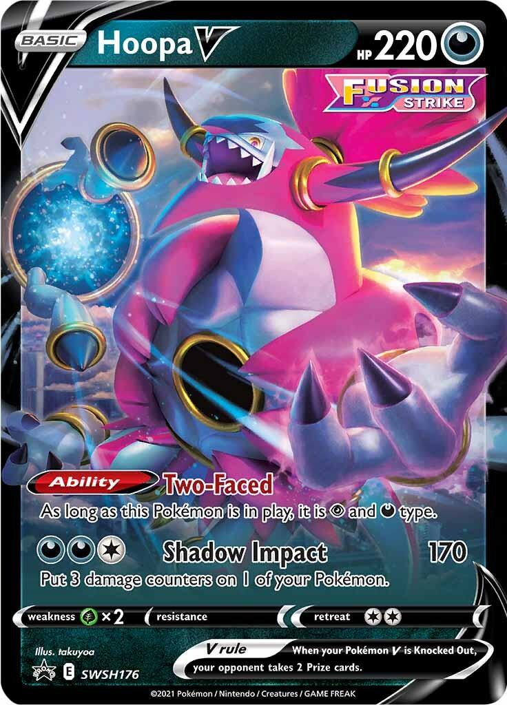 Hoopa V (SWSH176) (Jumbo Card) [Sword & Shield: Black Star Promos] - POKÉ JEUX