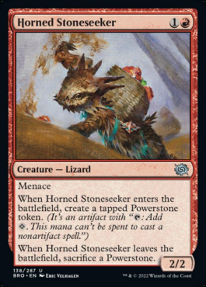 Horned Stoneseeker [The Brothers' War] - POKÉ JEUX