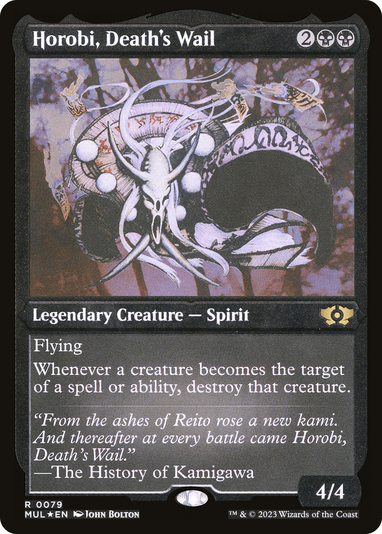 Horobi, Death's Wail (Foil Etched) [Multiverse Legends] - POKÉ JEUX