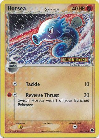 Horsea (31/101) (Delta Species) (Stamped) [EX: Dragon Frontiers] - POKÉ JEUX