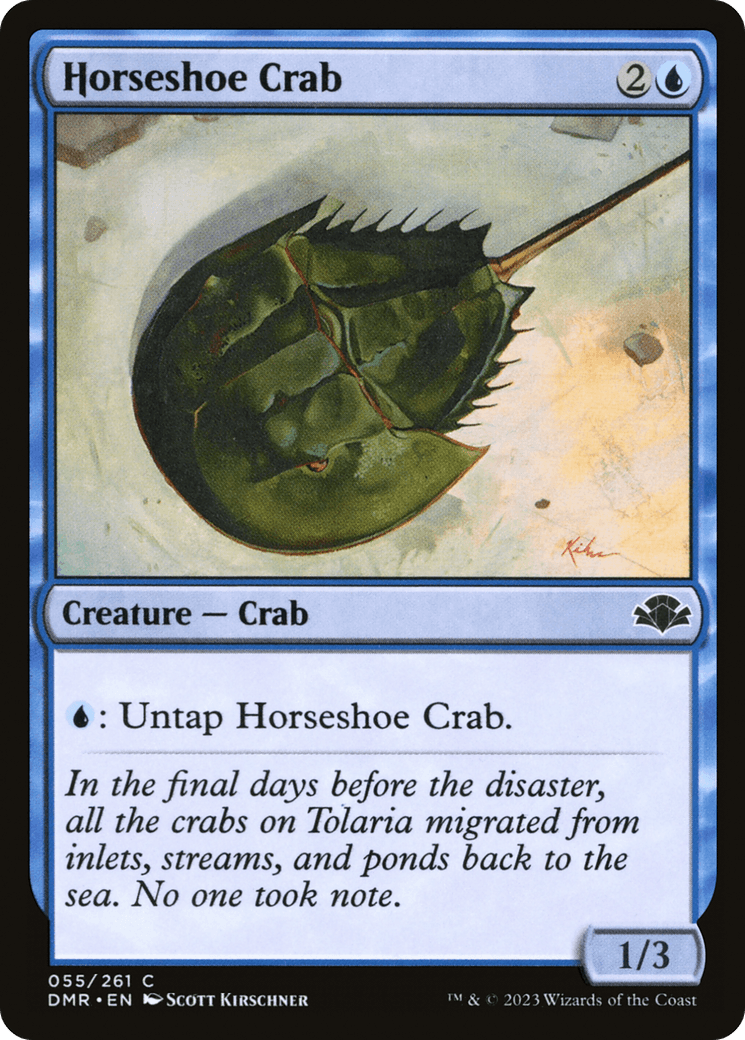 Horseshoe Crab [Dominaria Remastered] - POKÉ JEUX