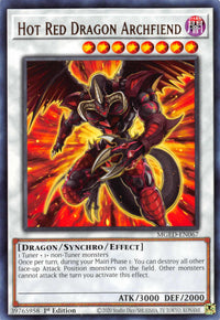 Hot Red Dragon Archfiend [MGED-EN067] Rare - POKÉ JEUX