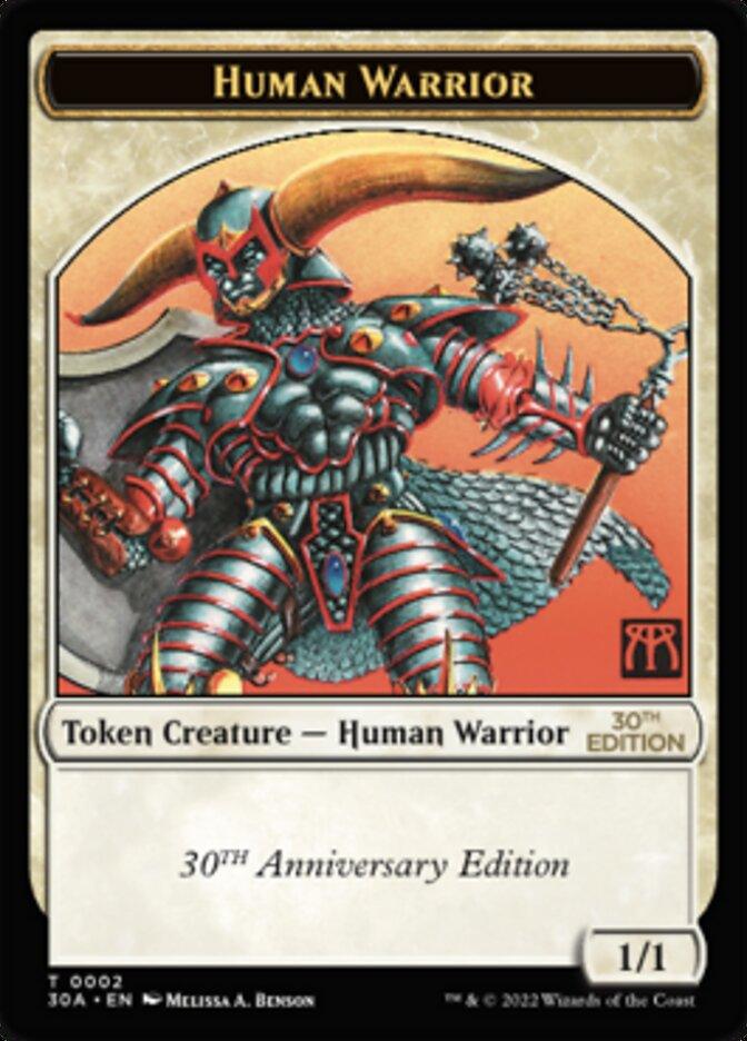 Human Warrior Token [30th Anniversary Tokens] - POKÉ JEUX