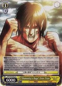 "Humanity's Rage" Eren Titan (AOT/S35-E012 U) [Attack on Titan] - POKÉ JEUX