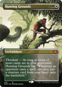 Hunting Grounds (Borderless Alternate Art) [Dominaria Remastered] - POKÉ JEUX