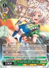 "I'll Hold Them Off!" Moca Aoba (BD/W63-E034 U) [BanG Dream! Girls Band Party! Vol.2] - POKÉ JEUX