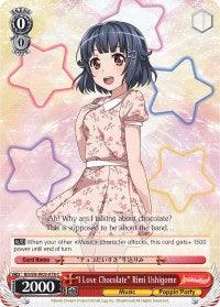 "I Love Chocolate" Rimi Ushigome (BD/EN-W03-078 C) [BanG Dream! Girls Band Party! MULTI LIVE] - POKÉ JEUX