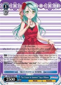 "Ice Cream In Summer" Sayo Hikawa (BD/W63-E091 C) [BanG Dream! Girls Band Party! Vol.2] - POKÉ JEUX