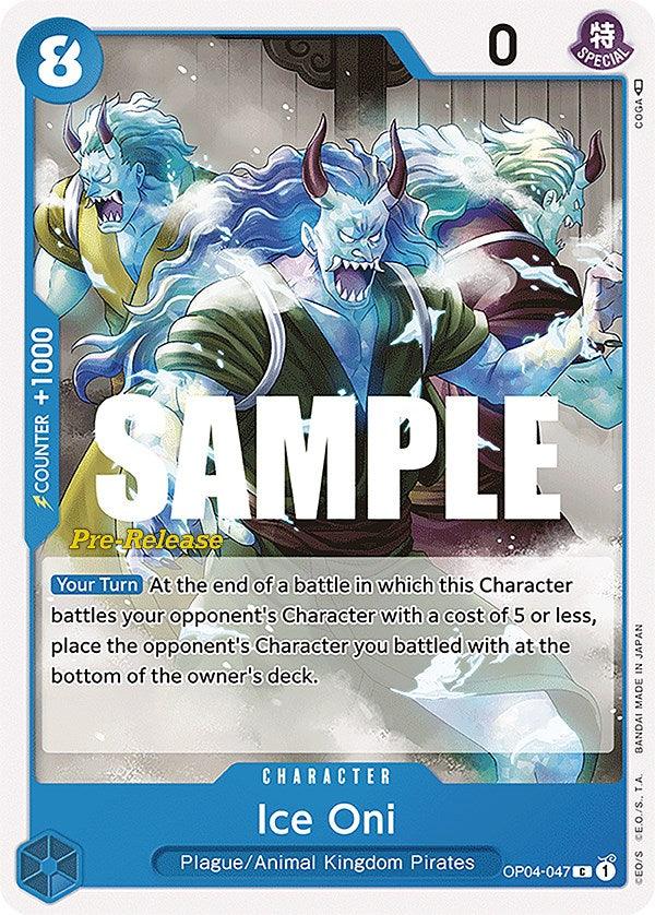 Ice Oni [Kingdoms of Intrigue Pre-Release Cards] - POKÉ JEUX