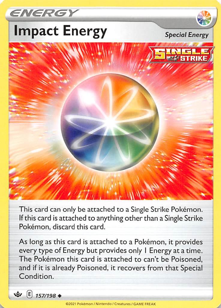 Impact Energy (157/198) [Sword & Shield: Chilling Reign] - POKÉ JEUX