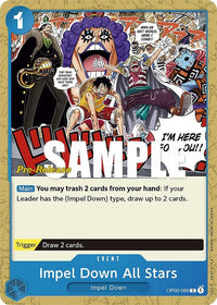 Impel Down All Stars [Paramount War Pre-Release Cards] - POKÉ JEUX