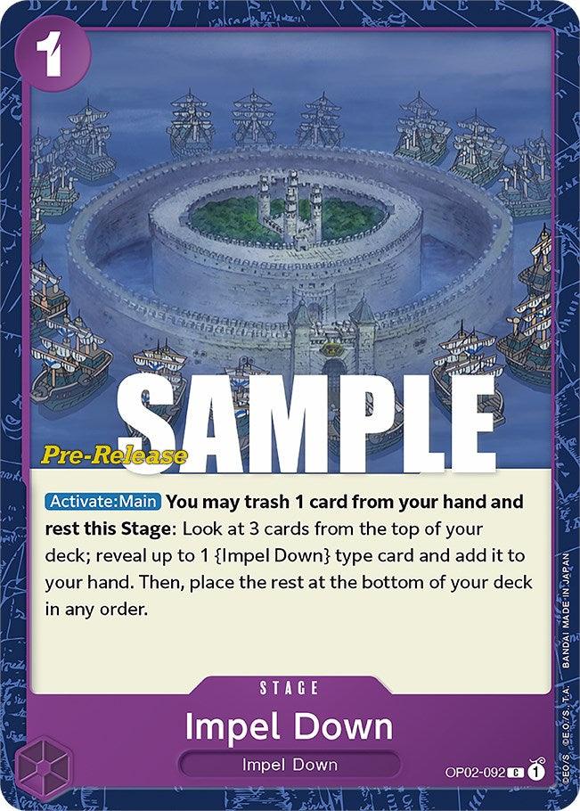 Impel Down [Paramount War Pre-Release Cards] - POKÉ JEUX