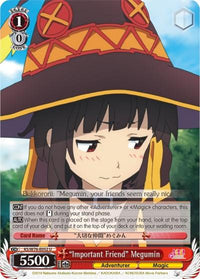 "Important Friend" Megumin (KS/W76-E052 U) [KonoSuba The Movie: Legend of Crimson] - POKÉ JEUX