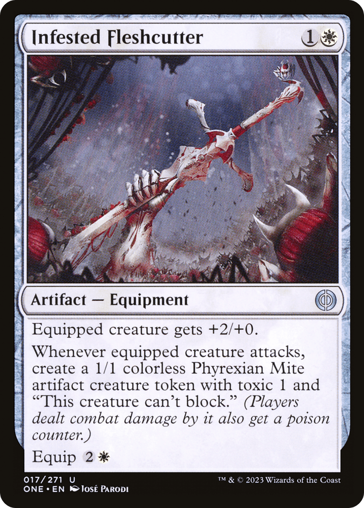 Infested Fleshcutter [Phyrexia: All Will Be One] - POKÉ JEUX