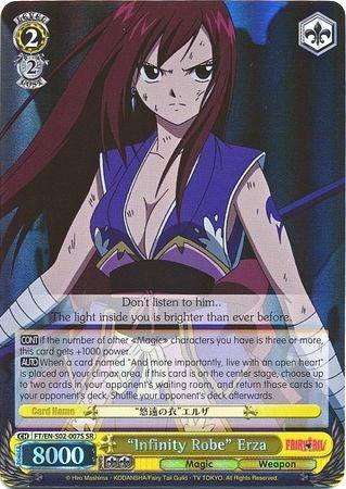 "Infinity Robe" Erza (FT/EN-S02-007S SR) [Fairy Tail ver.E] - POKÉ JEUX