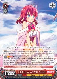 Inheritor of Will, Steph (NGL/S58-E051 RR) [No Game No Life] - POKÉ JEUX