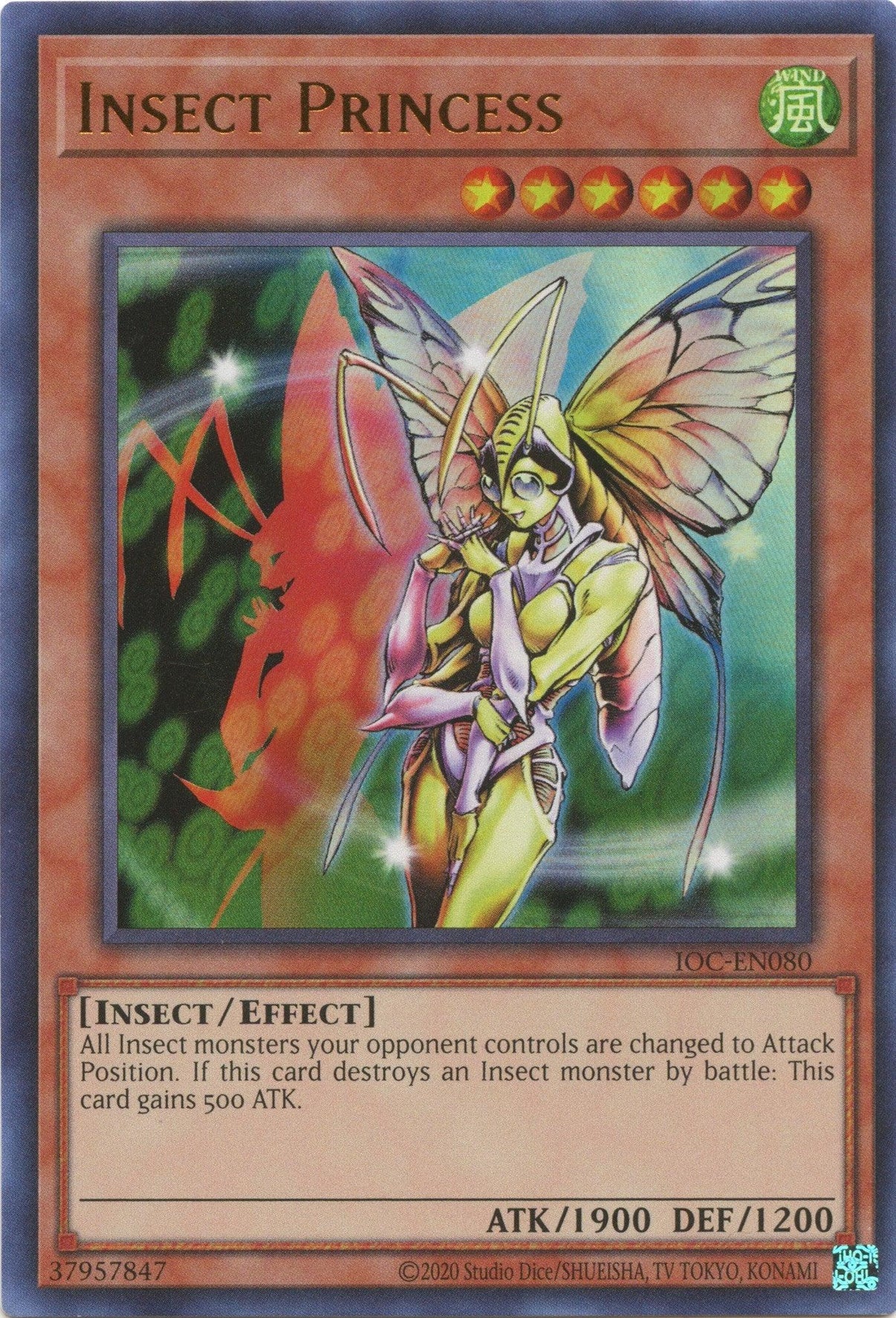 Insect Princess (25th Anniversary) [IOC-EN080] Ultra Rare - POKÉ JEUX