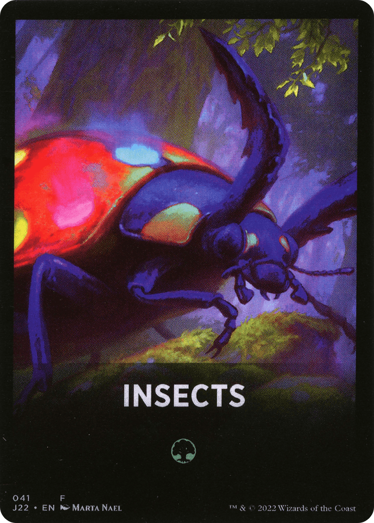 Insects Theme Card [Jumpstart 2022 Front Cards] - POKÉ JEUX