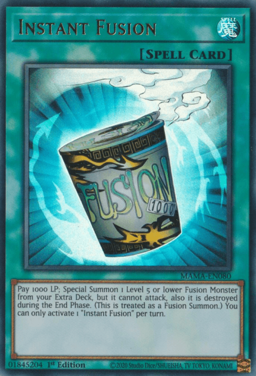 Instant Fusion [MAMA-EN080] Ultra Rare - POKÉ JEUX