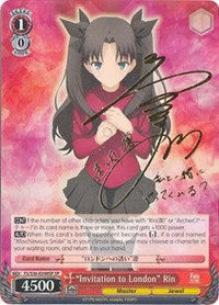 "Invitation to London" Rin (FS/S36-E048SP SP) [Fate/Stay Night [Unlimited Blade Works] Vol. II] - POKÉ JEUX