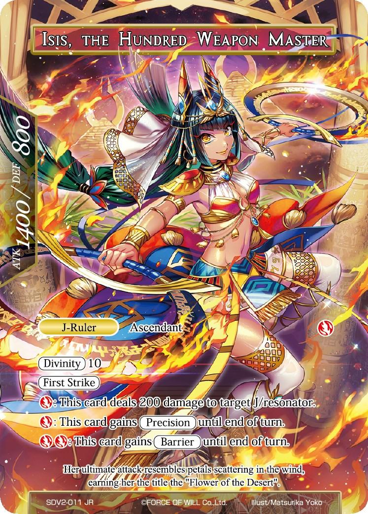 Isis // Isis, the Hundred Weapon Master (SDV2-011/JR) [Starter Deck: Valhalla Cluster] - POKÉ JEUX